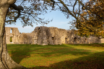 The Priory Ruins in Lewes, on an Autumn Day © lemanieh