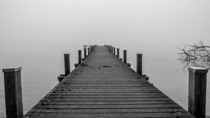 Obraz premium Holzsteg