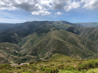 Drive, mountain in Portugal