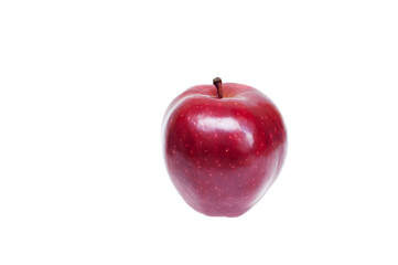 Red apple on a white background. Isolate