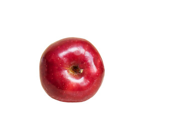 Red apple on a white background. Isolate