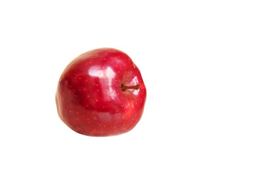 Red apple on a white background. Isolate