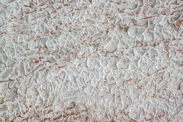 Stone texture covered with calcium deposits. Pamukale texture