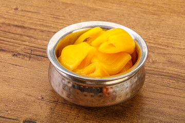Canned Jackgruit in the bowl