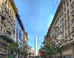 The Obelisco de Buenos Aires is a national historic monument and icon of Buenos Aires, Argentina. Located in the Plaza de la República in the intersection of avenues Corrientes and 9 de Julio