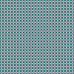 Abstract Cross Pattern Dots Logo generative computational art illustration