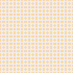 Abstract Cross Pattern Dots Logo generative computational art illustration