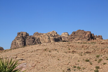Fototapeta premium Felsenstadt Petra - Jordanien