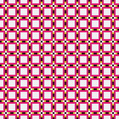 Abstract Cross Pattern Dots Logo generative computational art illustration