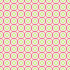 Abstract Cross Pattern Dots Logo generative computational art illustration
