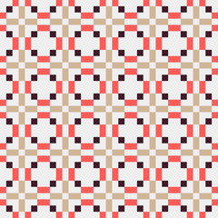 Abstract Cross Pattern Dots Logo generative computational art illustration