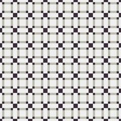 Fototapeta premium Abstract Cross Pattern Dots Logo generative computational art illustration