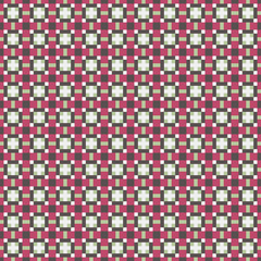 Fototapeta premium Abstract Cross Pattern Dots Logo generative computational art illustration