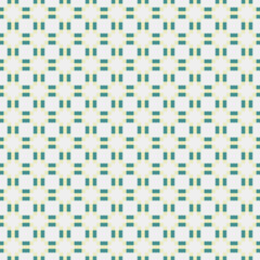 Fototapeta premium Abstract Cross Pattern Dots Logo generative computational art illustration