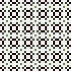 Abstract Cross Pattern Dots Logo generative computational art illustration