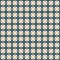Abstract Cross Pattern Dots Logo generative computational art illustration