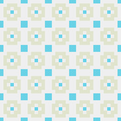 Abstract Cross Pattern Dots Logo generative computational art illustration