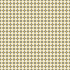 Abstract Cross Pattern Dots Logo generative computational art illustration