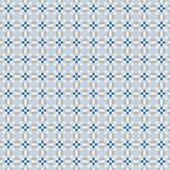 Abstract Cross Pattern Dots Logo generative computational art illustration