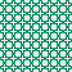 Abstract Cross Pattern Dots Logo generative computational art illustration