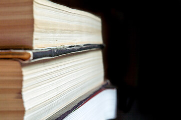 stack of books