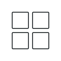 main menu icon vector illustration