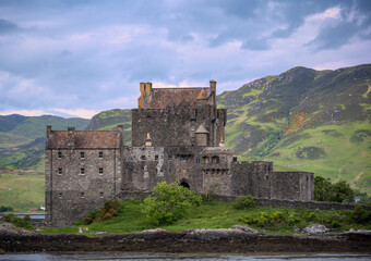 Fototapeta na wymiar Old Castle in Scotland