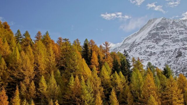 Herbst in den Alpen - Zeitraffer
