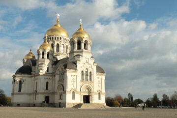 Fototapeta na wymiar Cathedral in Novocherkassk