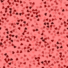 Glitter seamless texture. Actual red particles. En