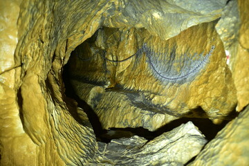 Jaskinia Mylna W Tatrach Zachodnich. Tatrzański Park Narodowy, Podziemia w Polsce - obrazy, fototapety, plakaty