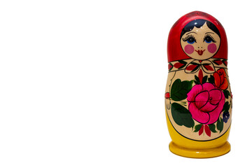 Russian matryoshka with his little matryoshkas