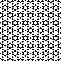 Seamless pattern. Hexagons, figures ornament. Modern background. Simple shapes wallpaper. Geometrical backdrop. Digital paper, web designing, textile print