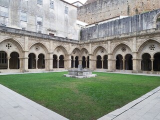 Fototapeta premium cloister of the cathedral del fiore city