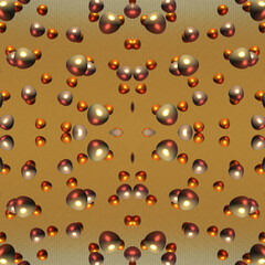 abstract patterns of gold and silver.seamless background image.