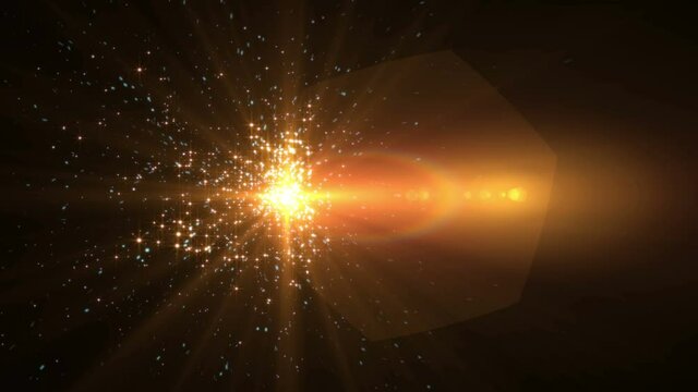 sparks light abstract motion 4k