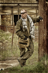 junger Mann outdoor