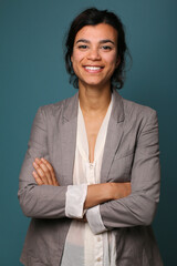 Portrait of a beautiful young woman