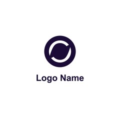 Obraz premium modern circle logo