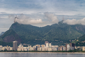 Rio de Janeiro, Brazil - December 22, 2008: Flamengo district skyline with tall buildings and...