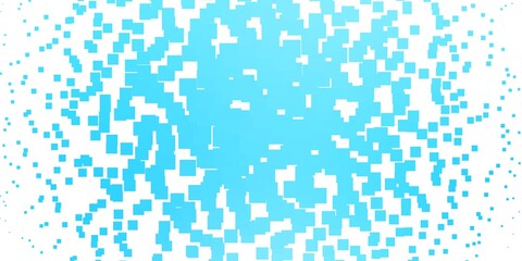 Light BLUE vector texture in rectangular style.