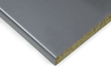 Kitchen worktop laminated board detail surface