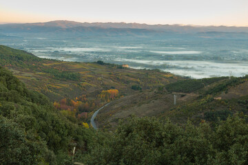 Obraz premium Paisaje del bierzo, León.