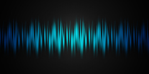 
Sound wave music audio abstract background 