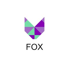 fox origami logo