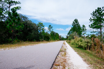 Autumn landscape of Tampa, Florida