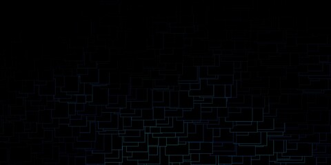 Dark BLUE vector texture in rectangular style.