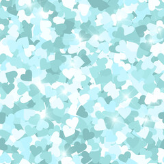 Glitter seamless texture. Actual mint particles. E