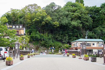岐阜県 郡上八幡 古い町並み