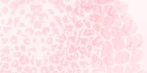 Light Cheetah Print. Lilac Animals Background